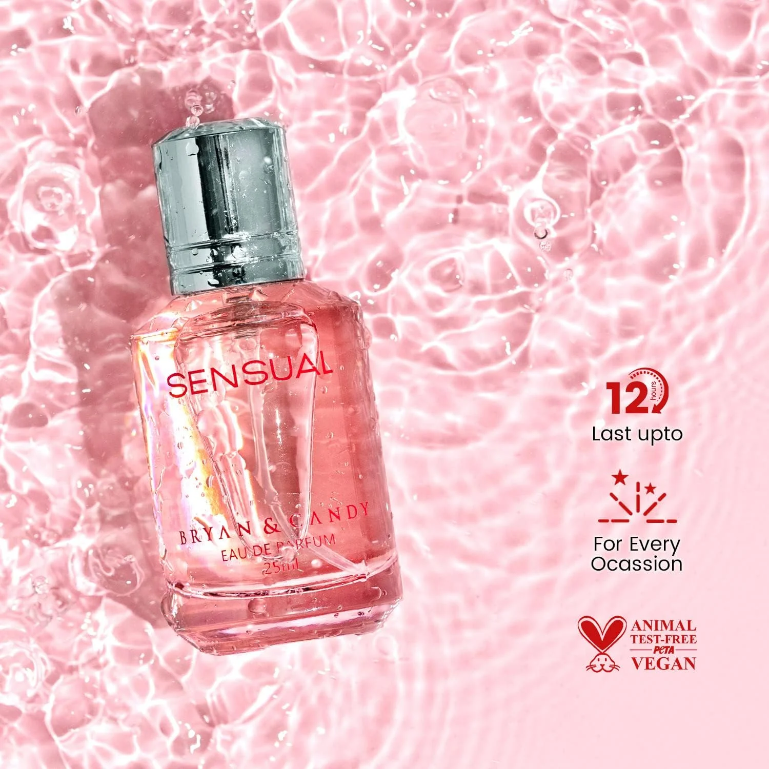 برایان اند کندی Sensual - 25ml: رایحه ای ماندگار، تازه و آرامش بخش برای زنان برایان اند کندی Sensual - 25ml: رایحه ای ماندگار، تازه و آرامش بخش برای زنان