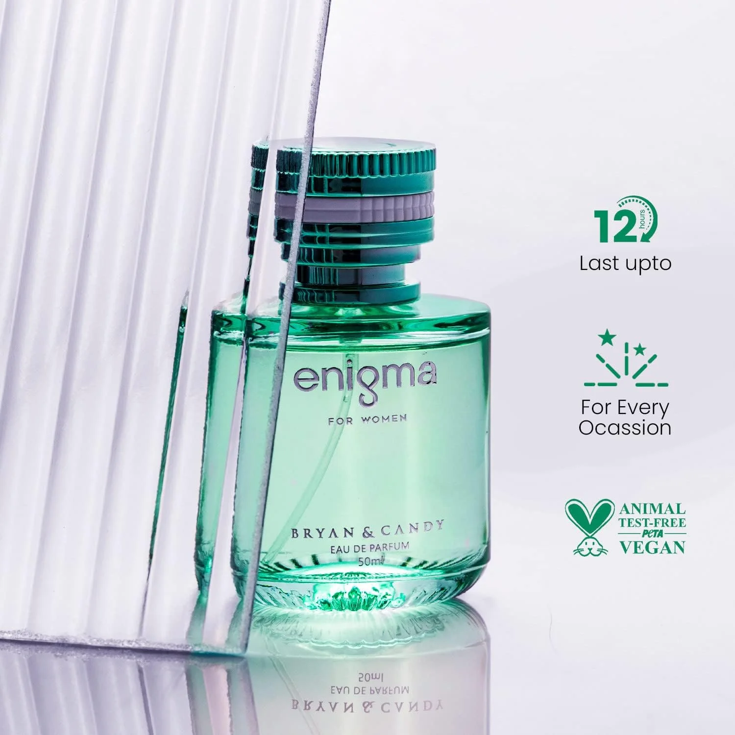 ادکلن زنانه برایان اند کندی مدل Enigma (ادو پرفیوم) | 50 میلی لیتر | عطر زنانه، رایحه ماندگار، تازه و آرامش بخش ادکلن زنانه برایان اند کندی مدل Enigma (ادو پرفیوم) | 50 میلی لیتر | عطر زنانه، رایحه ماندگار، تازه و آرامش بخش