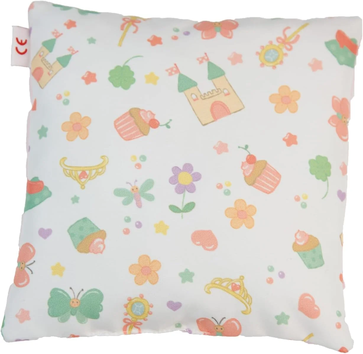 ملحفه تخت عروسک هلِس 5000 طرح پرنسس امیلی صورتی با لحاف (44x34 سانتی متر) و بالش (16x16 سانتی متر)