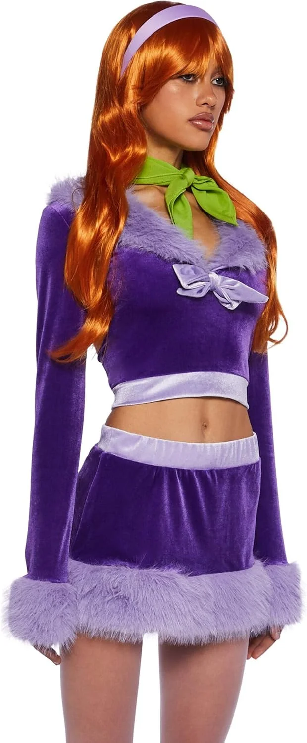 ست لباس مبدل دختر جذاب خدمه مرموز Dolls Kill از Trickz N' Treatz ست لباس مبدل دختر جذاب خدمه مرموز Dolls Kill از Trickz N' Treatz
