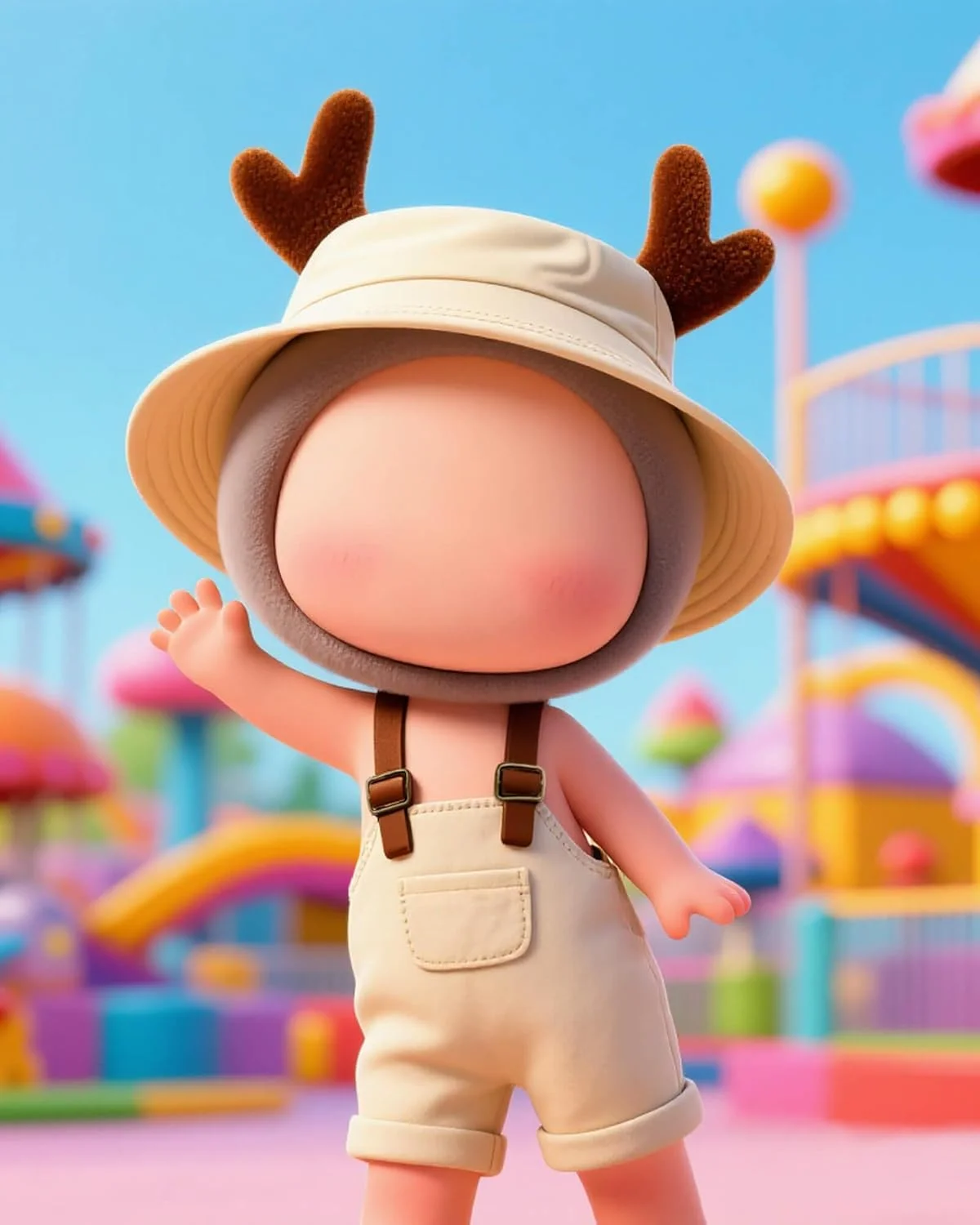 ست لباس عروسک مینیاتوری: لباس عروسک 17 سانتی متری با کلاه سطلی بژ و شورت ساس بند دار، لباس عروسک مد روز، ایده آل برای کلکسیونرهای عروسک ست لباس عروسک مینیاتوری: لباس عروسک 17 سانتی متری با کلاه سطلی بژ و شورت ساس بند دار، لباس عروسک مد روز، ایده آل برای کلکسیونرهای عروسک