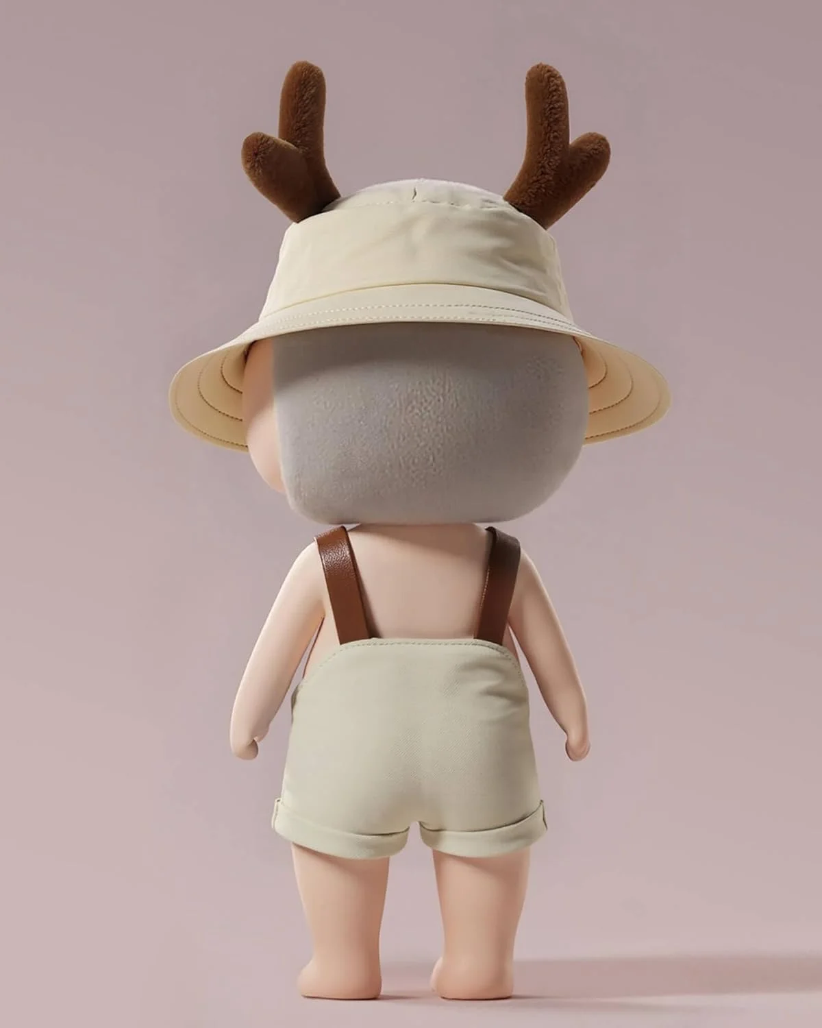 ست لباس عروسک مینیاتوری: لباس عروسک 17 سانتی متری با کلاه سطلی بژ و شورت ساس بند دار، لباس عروسک مد روز، ایده آل برای کلکسیونرهای عروسک ست لباس عروسک مینیاتوری: لباس عروسک 17 سانتی متری با کلاه سطلی بژ و شورت ساس بند دار، لباس عروسک مد روز، ایده آل برای کلکسیونرهای عروسک