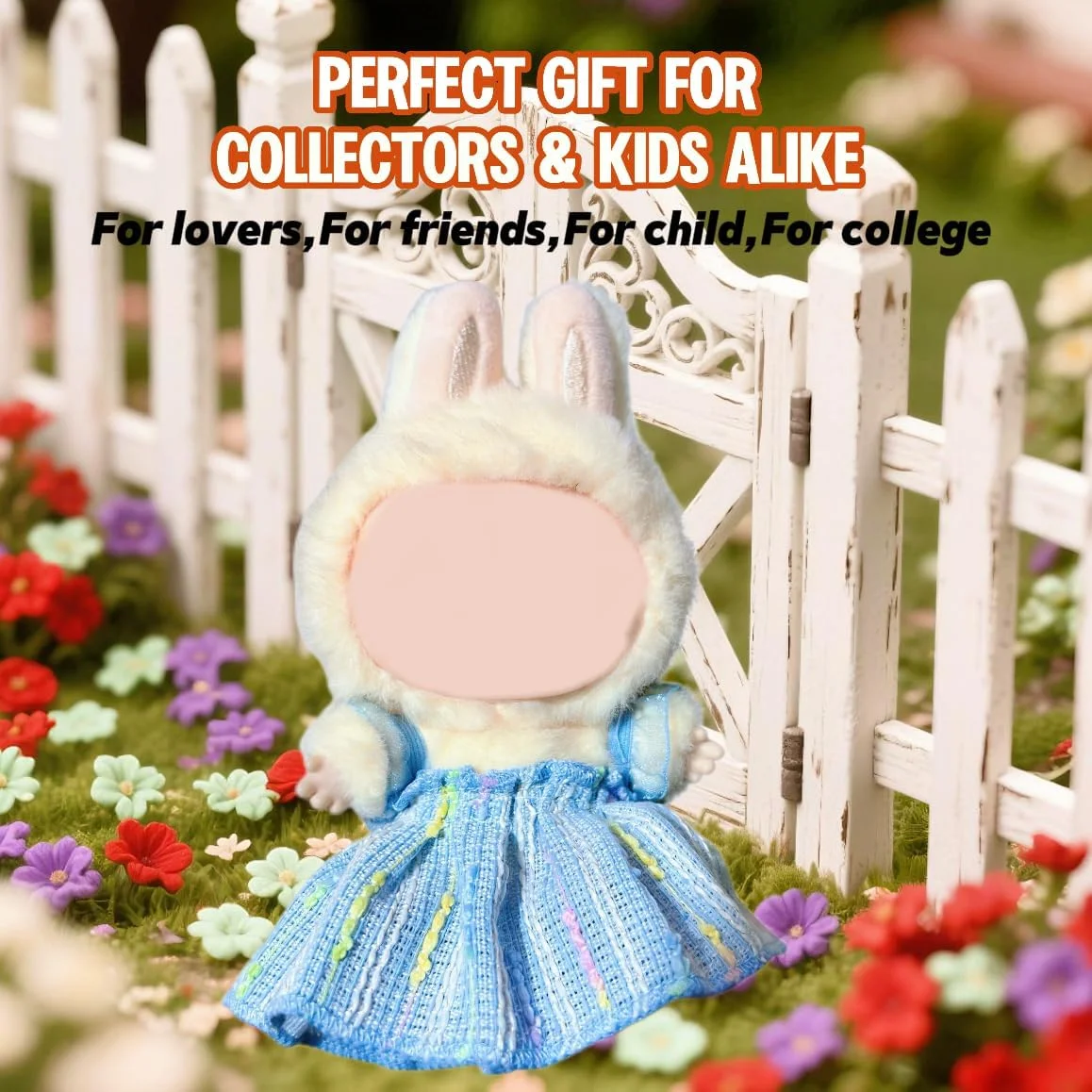 ست لباس عروسک 17 سانتی متری (فقط لباس) شامل دامن و لباس بند دار زیبا برای عروسک های بوبو، ظاهری منحصر به فرد و شیک، لوازم جانبی دست ساز مد روز برای عروسک (دامن پلیسه ای بند دار آبی) ست لباس عروسک 17 سانتی متری (فقط لباس) شامل دامن و لباس بند دار زیبا برای عروسک های بوبو، ظاهری منحصر به فرد و شیک، لوازم جانبی دست ساز مد روز برای عروسک (دامن پلیسه ای بند دار آبی)