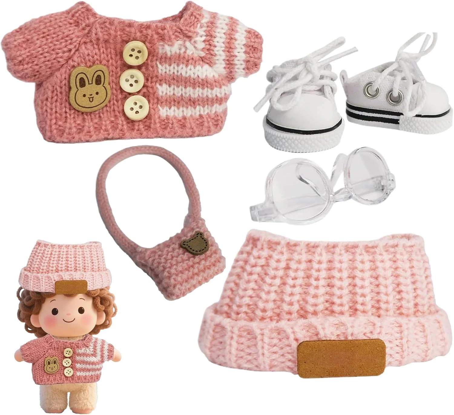 لباس عروسک، لباس های شایان ستایش برای عروسک های نوزاد | لباس فشن اسباب بازی دست ساز برای دختران پسران بچه ها کلکسیونرها دکوراسیون نمایش بازی خیالی لباس عروسک، لباس های شایان ستایش برای عروسک های نوزاد | لباس فشن اسباب بازی دست ساز برای دختران پسران بچه ها کلکسیونرها دکوراسیون نمایش بازی خیالی