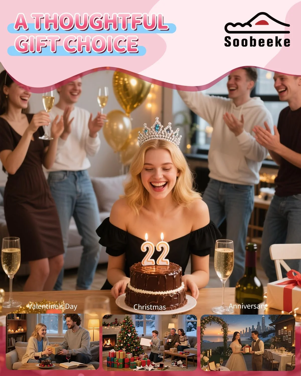 ست لباس عروسک 17 سانتی متری SOOBEEKE – ست 4 تکه لباس با کلاه، پیراهن، گردنبند و شورت – لباس و لوازم جانبی عروسک کوچک برای عروسک های 15 تا 17 سانتی متری – عروسک شامل نمی شود – عالی برای نمایش، بازی یا هدیه ست لباس عروسک 17 سانتی متری SOOBEEKE – ست 4 تکه لباس با کلاه، پیراهن، گردنبند و شورت – لباس و لوازم جانبی عروسک کوچک برای عروسک های 15 تا 17 سانتی متری – عروسک شامل نمی شود – عالی برای نمایش، بازی یا هدیه