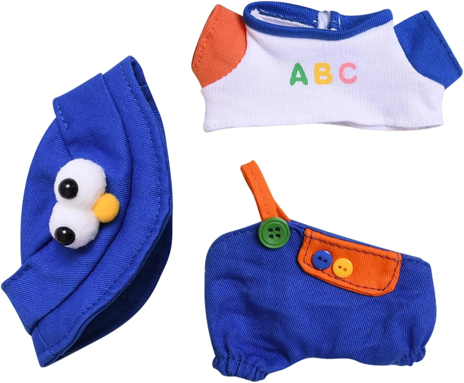 لباس عروسک TYXHXTF، لباس های آبی ست برای عروسک 17 سانتی متری، لباس پولیشی لباس عروسک TYXHXTF، لباس های آبی ست برای عروسک 17 سانتی متری، لباس پولیشی