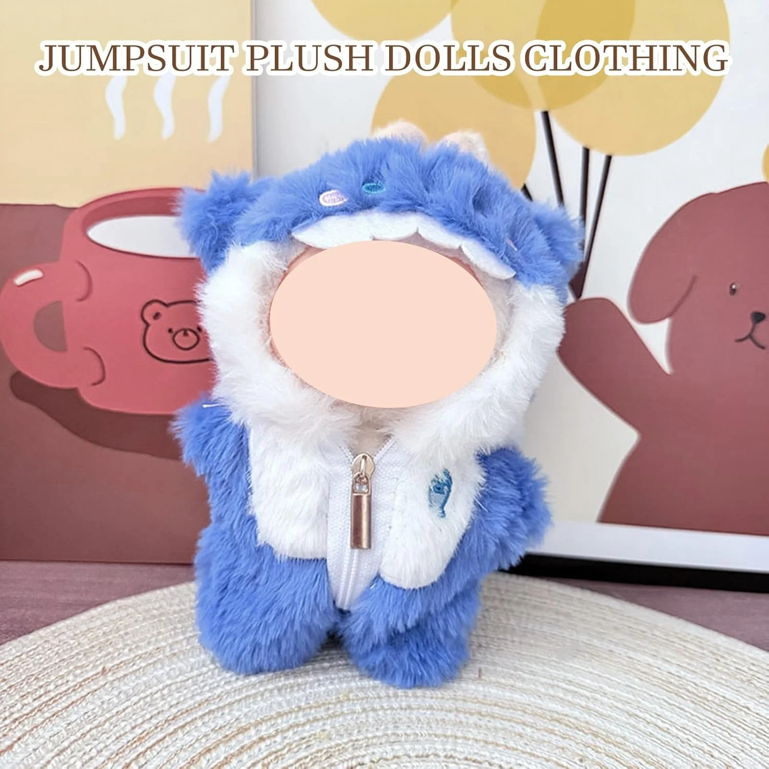 لباس عروسک TYXHXTF، لباس کوسه آبی شیک و زیبا، لباس عروسک بزرگ 17 سانتی متری، لباس پولیشی لباس عروسک TYXHXTF، لباس کوسه آبی شیک و زیبا، لباس عروسک بزرگ 17 سانتی متری، لباس پولیشی