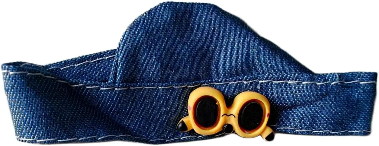 ست لباس عروسک 17 سانتی متری LA Made BU (بدون عروسک)، سرهمی جین و تی شرت راه راه با کلاه جین و عینک - لباس ممتاز برای عروسک های 15-17 سانتی متری، لوازم جانبی مد روزمره آبی و سبز LabuBlue برای بازی و نمایش ست لباس عروسک 17 سانتی متری LA Made BU (بدون عروسک)، سرهمی جین و تی شرت راه راه با کلاه جین و عینک - لباس ممتاز برای عروسک های 15-17 سانتی متری، لوازم جانبی مد روزمره آبی و سبز LabuBlue برای بازی و نمایش