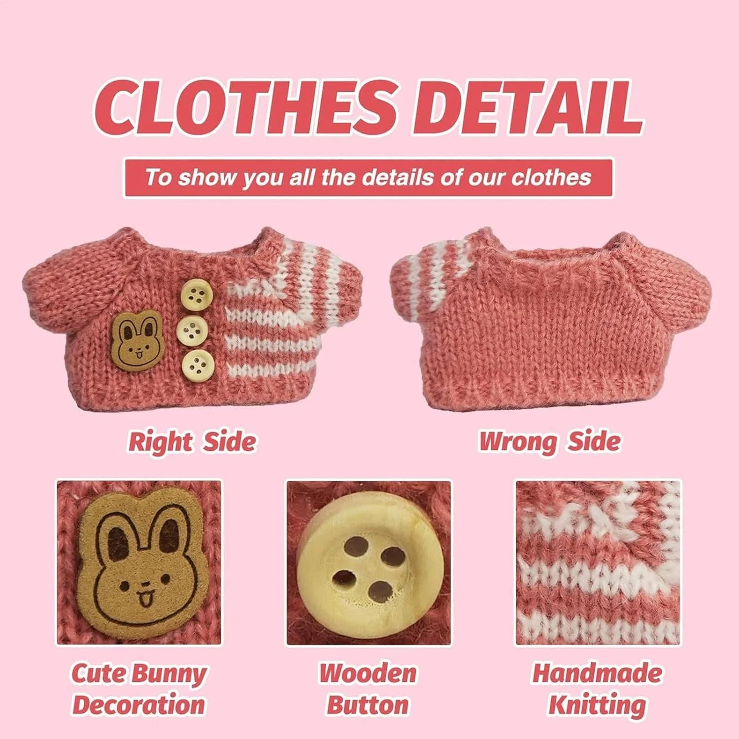 لباس عروسک - کیت لوازم جانبی عروسک بافتنی | لباس مد گردنبند کفش عینک برای بازی تخیلی، بازی وانمودی، کودکان نوپا، کلکسیونرها، تولد لباس عروسک - کیت لوازم جانبی عروسک بافتنی | لباس مد گردنبند کفش عینک برای بازی تخیلی، بازی وانمودی، کودکان نوپا، کلکسیونرها، تولد