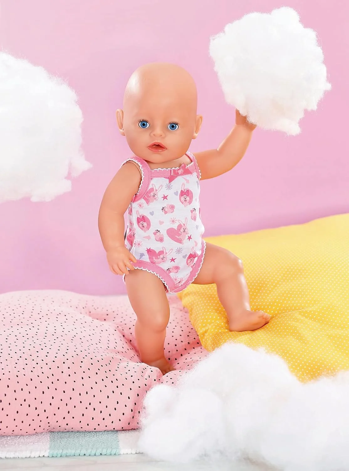 بادی عروسک بیبی بورن زپف کریشن 834237، 43 سانتی متر، ست لباس زیر سفید و صورتی برای عروسک های 43 سانتی متری با چوب لباسی، بدون رنگ، 43 بادی عروسک بیبی بورن زپف کریشن 834237، 43 سانتی متر، ست لباس زیر سفید و صورتی برای عروسک های 43 سانتی متری با چوب لباسی، بدون رنگ، 43