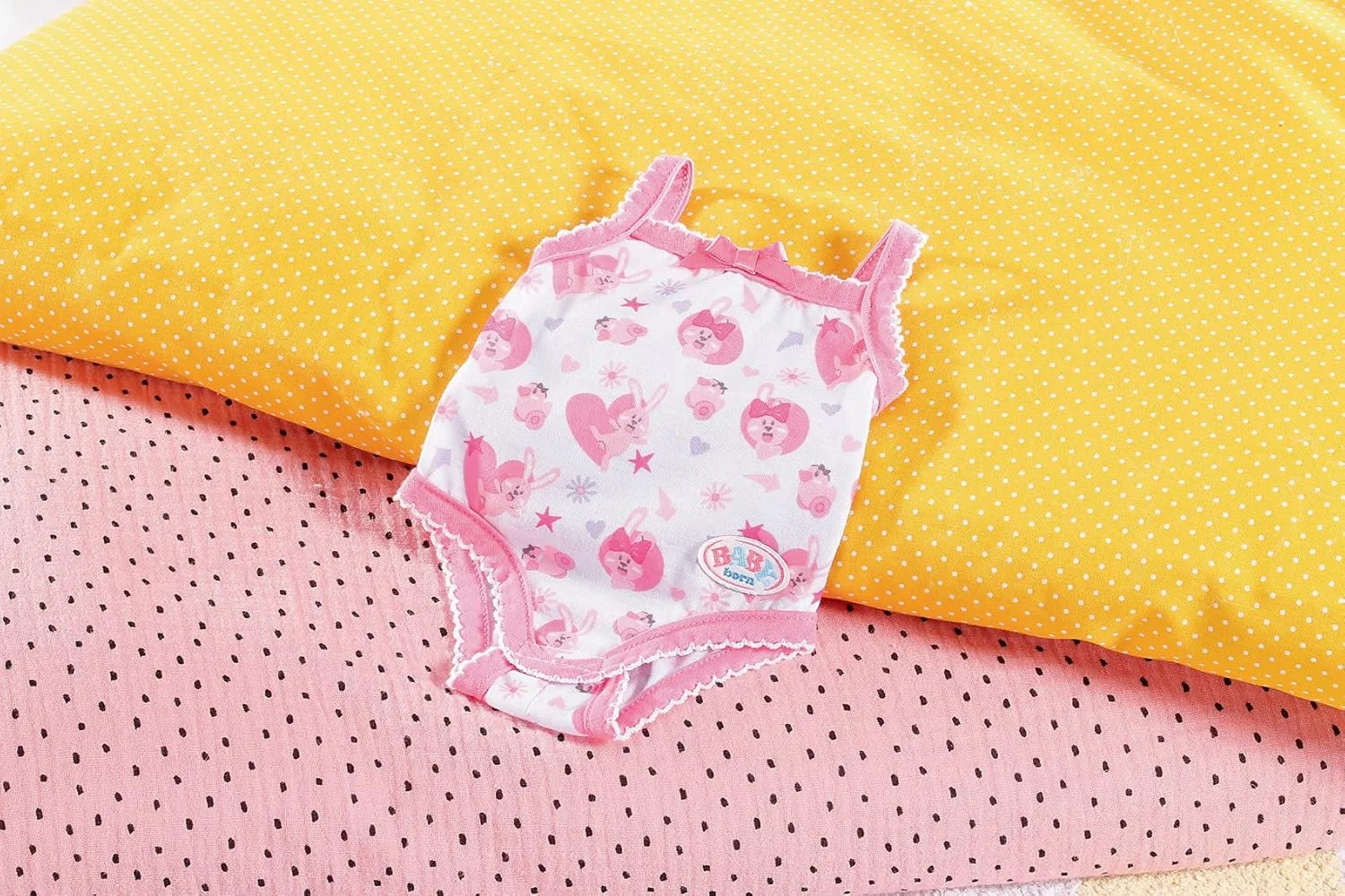 بادی عروسک بیبی بورن زپف کریشن 834237، 43 سانتی متر، ست لباس زیر سفید و صورتی برای عروسک های 43 سانتی متری با چوب لباسی، بدون رنگ، 43 بادی عروسک بیبی بورن زپف کریشن 834237، 43 سانتی متر، ست لباس زیر سفید و صورتی برای عروسک های 43 سانتی متری با چوب لباسی، بدون رنگ، 43