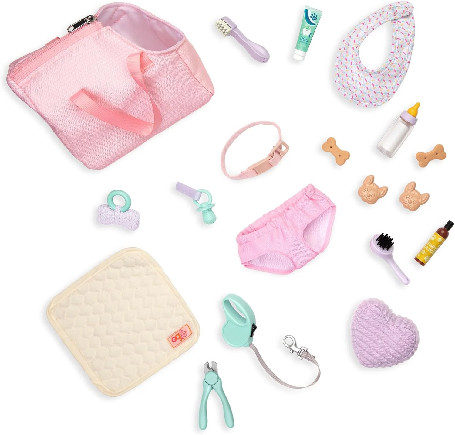 ست لوازم جانبی عروسک Our Generation BD35134Z، متنوع