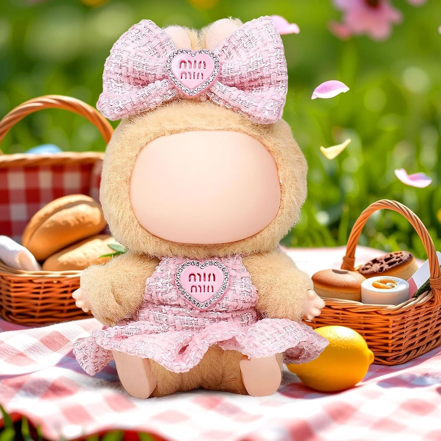 لباس عروسک FEJYTOR مناسب برای عروسک های 17 سانتی متری، لباس با کیفیت عالی به همراه لوازم جانبی، ست لباس شیک، بدون عروسک