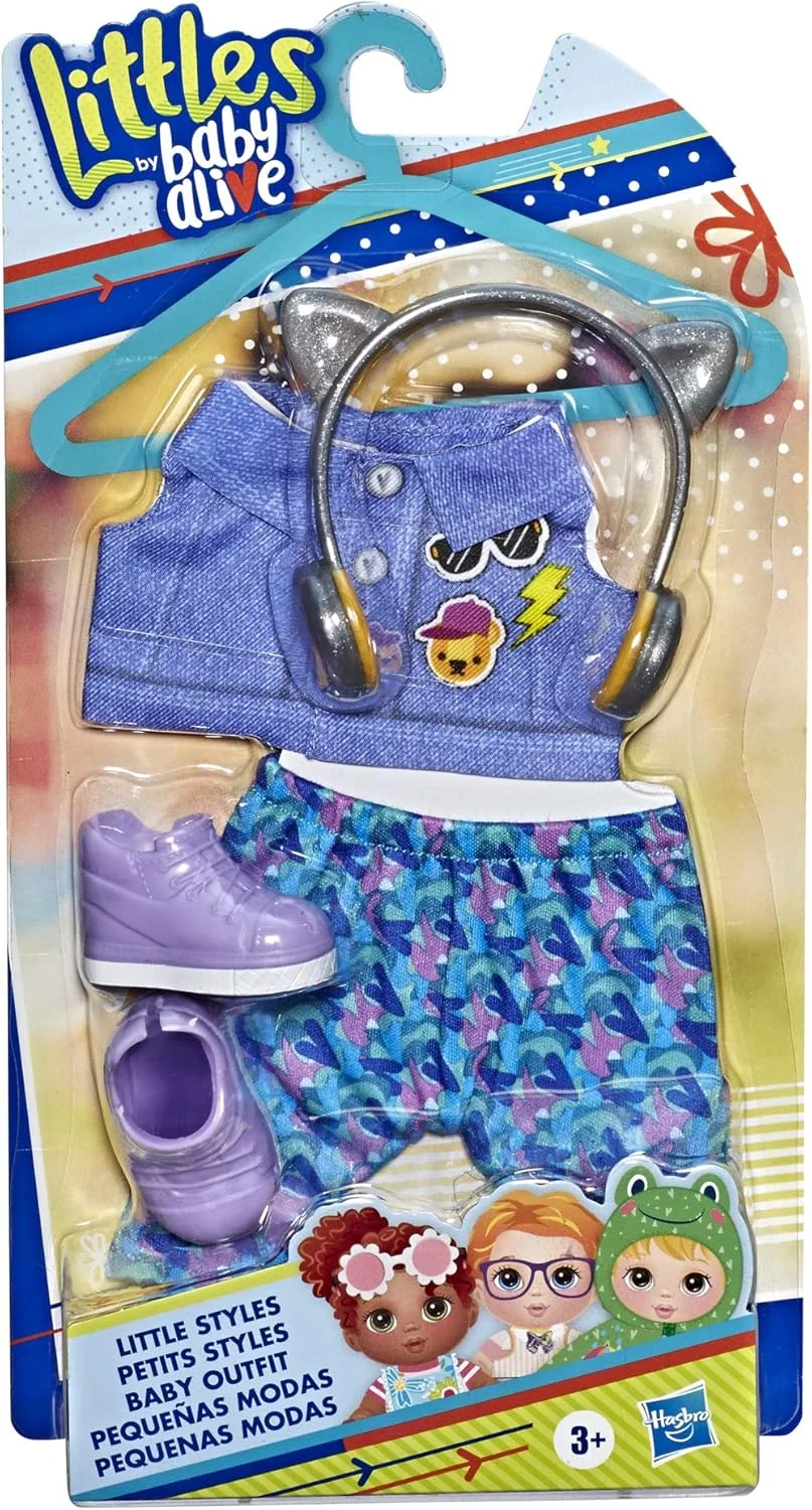 لباس Baby Alive Littles، Little Styles Bounce to The Beat برای عروسک های Littles لباس Baby Alive Littles، Little Styles Bounce to The Beat برای عروسک های Littles