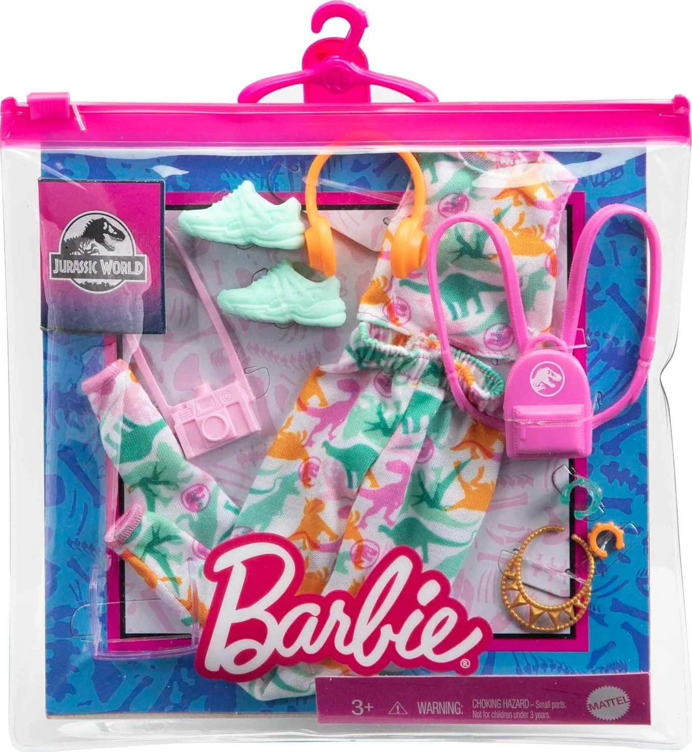 بسته لباس باربی فشنز استوریتلینگ - دایناسورها - الهام گرفته از برند محبوب Roxy، ظاهر کامل با لباس و لوازم جانبی، هدیه برای کودکان 3 تا 8 سال بسته لباس باربی فشنز استوریتلینگ - دایناسورها - الهام گرفته از برند محبوب Roxy، ظاهر کامل با لباس و لوازم جانبی، هدیه برای کودکان 3 تا 8 سال