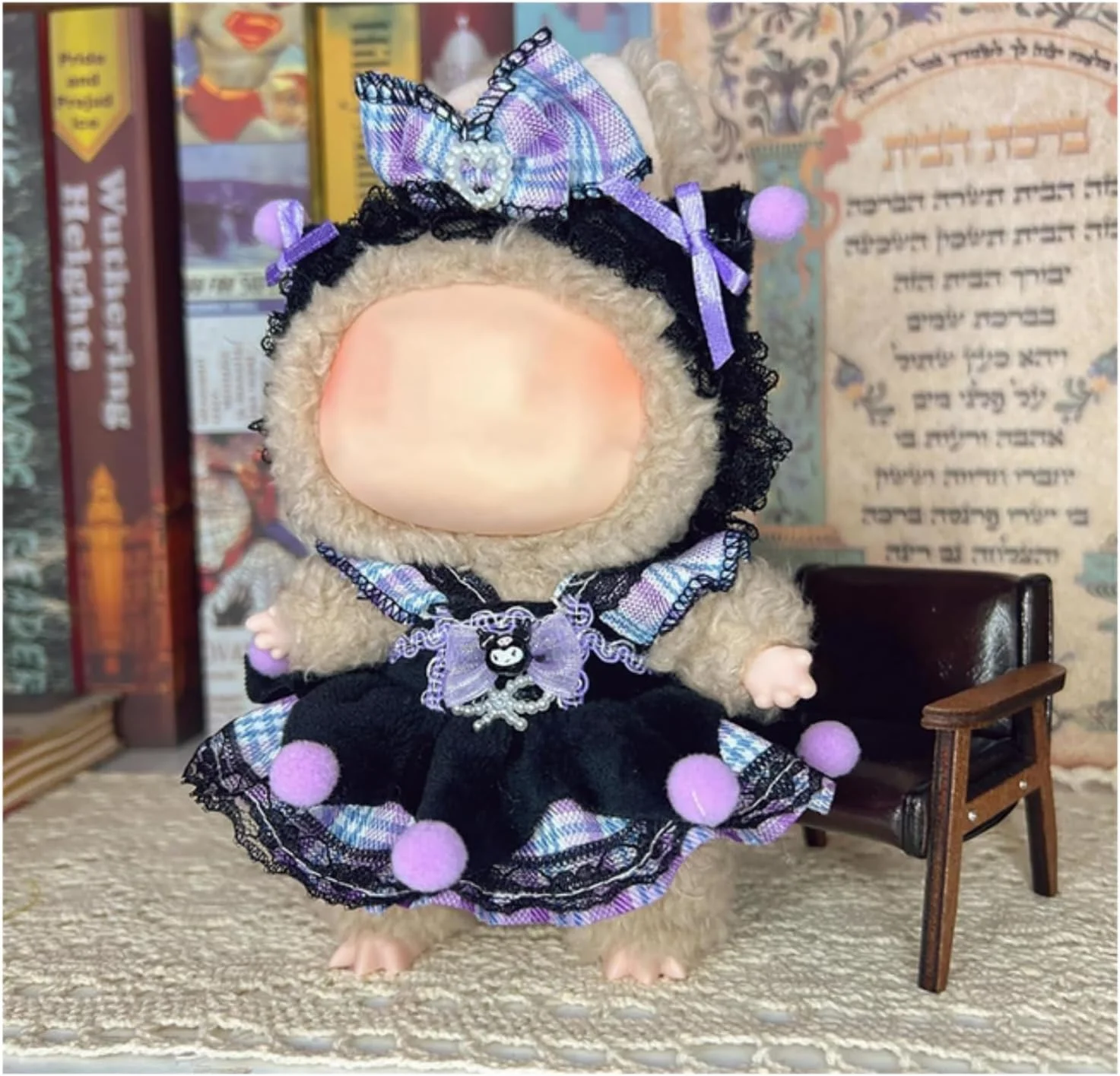 لباس عروسک SKEIDO مناسب برای عروسک لابوبو 17 سانتی متری، ست لباس عروسک پولیشی، نرم، راحت، کشسان و با پوشیدن آسان (عروسک پولیشی شامل نمی شود) (مدل B) لباس عروسک SKEIDO مناسب برای عروسک لابوبو 17 سانتی متری، ست لباس عروسک پولیشی، نرم، راحت، کشسان و با پوشیدن آسان (عروسک پولیشی شامل نمی شود) (مدل B)