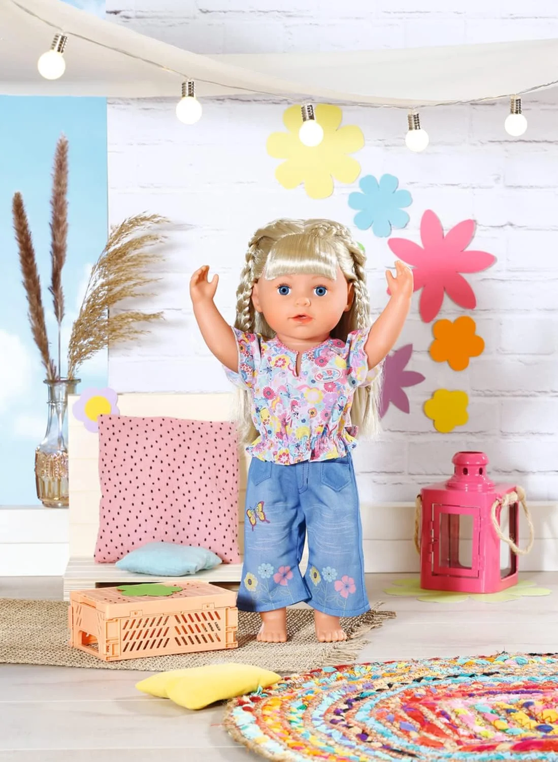 شلوار جین ترندی بیبی بورن 43 سانتی متری