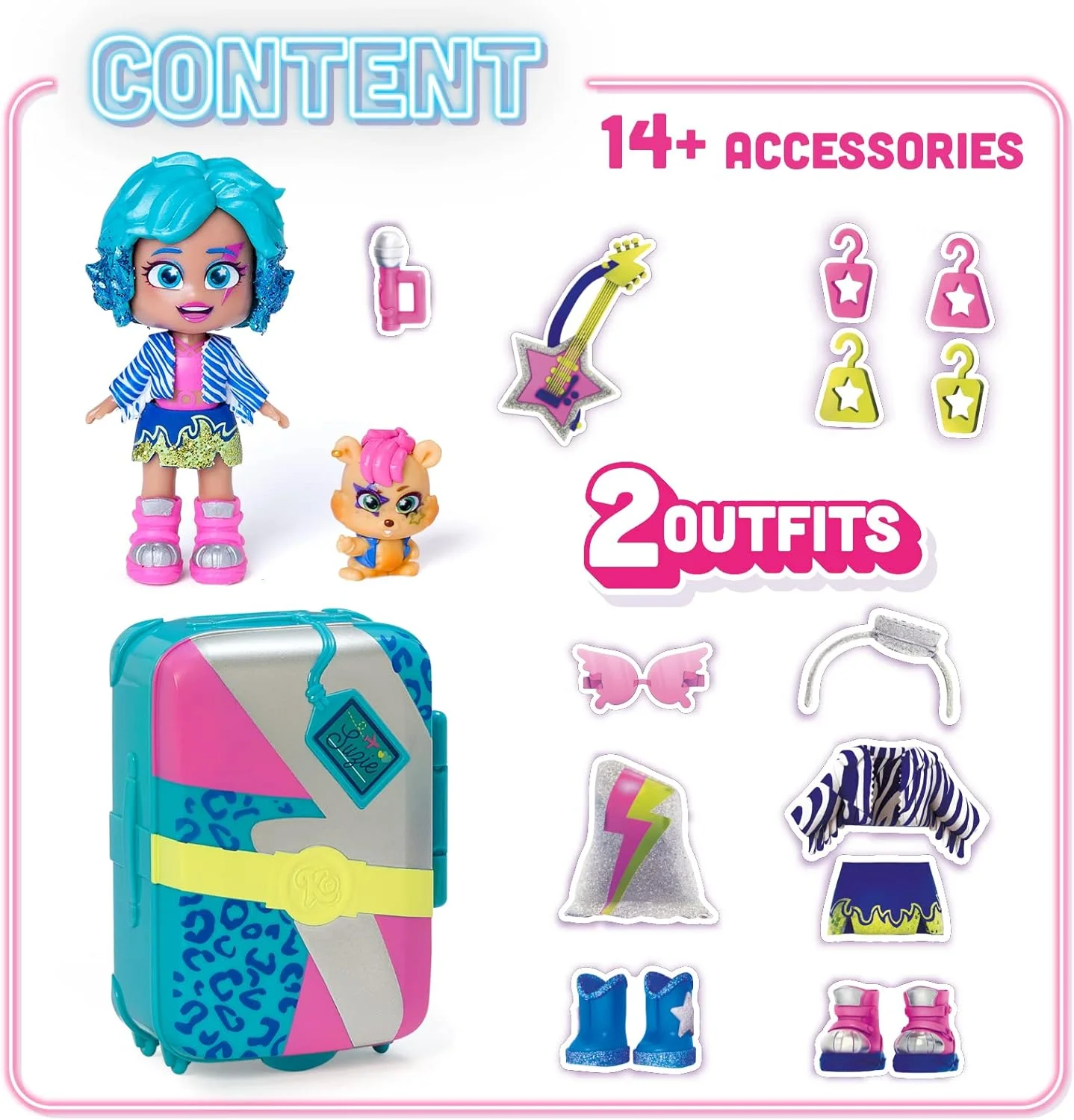 چمدان کوکی لوز S - چمدان سوزی کیو 1x8 (V.0)