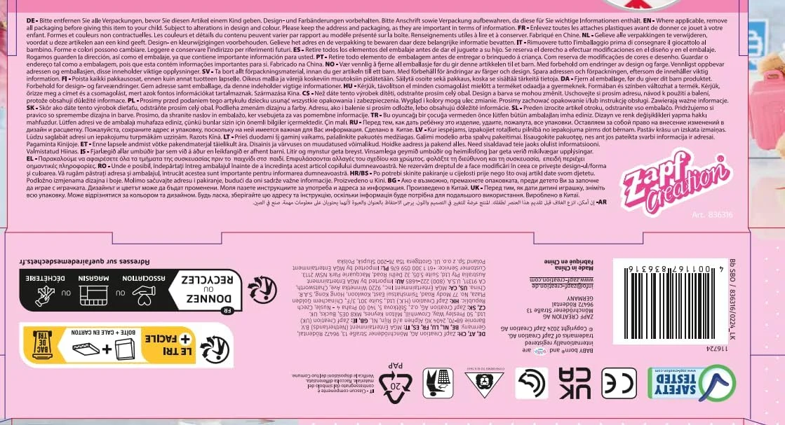 ست لباس مسافرتی لوکس بیبی بورن به همراه لباس عروسک، کلاه سطلی، کفش، ژاکت، پاسپورت و چمدان برای عروسک های 43 سانتی متری، مناسب برای کودکان 3 سال به بالا، 836316 زپف کریشن ست لباس مسافرتی لوکس بیبی بورن به همراه لباس عروسک، کلاه سطلی، کفش، ژاکت، پاسپورت و چمدان برای عروسک های 43 سانتی متری، مناسب برای کودکان 3 سال به بالا، 836316 زپف کریشن