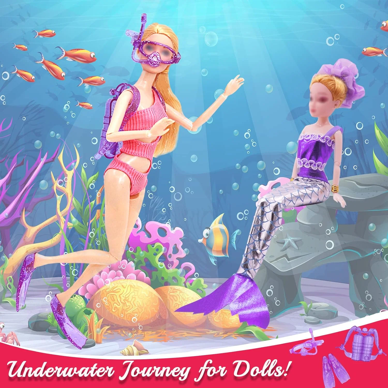 40 تکه لباس و لوازم جانبی عروسک، مجموعه لباس عروسک 11.5 اینچی شامل مایو دامن دم ماهی صندلی حلقه شنا اسکیت برد لباس غواصی لوازم جانبی برای هدایای تولد دخترانه 40 تکه لباس و لوازم جانبی عروسک، مجموعه لباس عروسک 11.5 اینچی شامل مایو دامن دم ماهی صندلی حلقه شنا اسکیت برد لباس غواصی لوازم جانبی برای هدایای تولد دخترانه