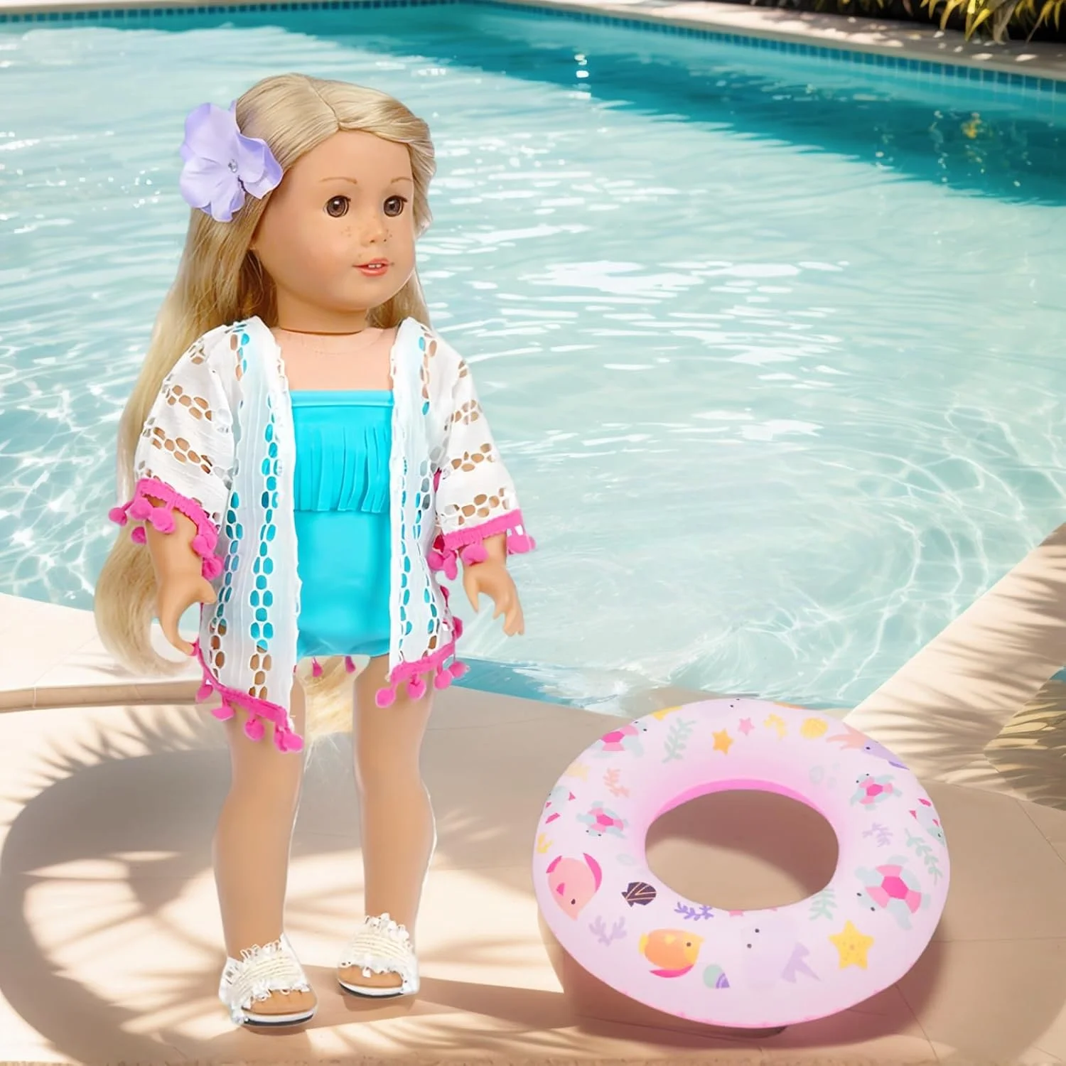 لوازم جانبی عروسک 18 اینچی لمبانی، ست های بازی شنای عروسک مد 18 اینچی برای عروسک دخترانه 18 اینچی آمریکایی شامل لباس شنای عروسک، عینک آفتابی، تلفن و کفش لوازم جانبی عروسک 18 اینچی لمبانی، ست های بازی شنای عروسک مد 18 اینچی برای عروسک دخترانه 18 اینچی آمریکایی شامل لباس شنای عروسک، عینک آفتابی، تلفن و کفش