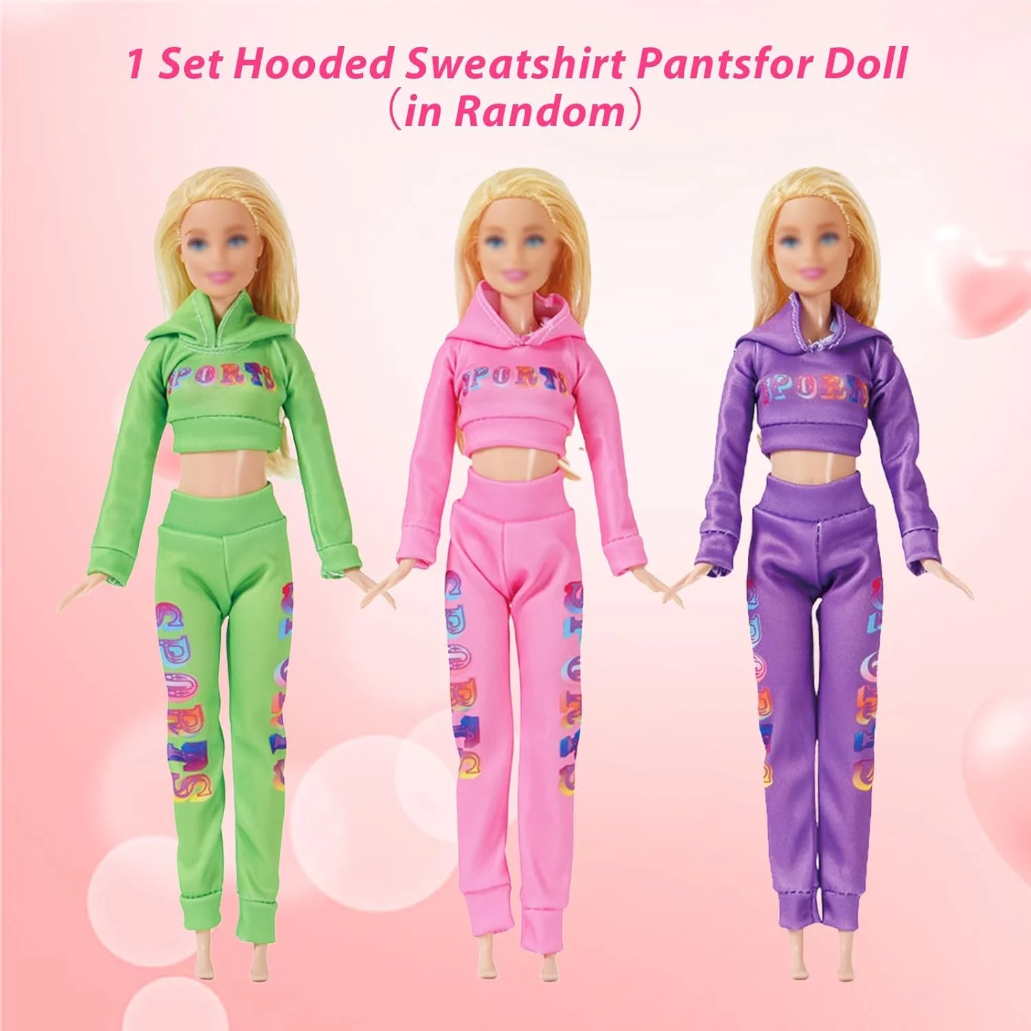 22 تکه لباس و لوازم جانبی عروسک، 1 هودی، 9 تی شرت، 2 دامن کوتاه، 4 شورت، 1 شلوار بلند، 4 کفش تخت، 1 کلاه، لباس های خیابانی آمریکایی سازگار با عروسک های 11.5 اینچی، هدیه دخترانه به صورت تصادفی