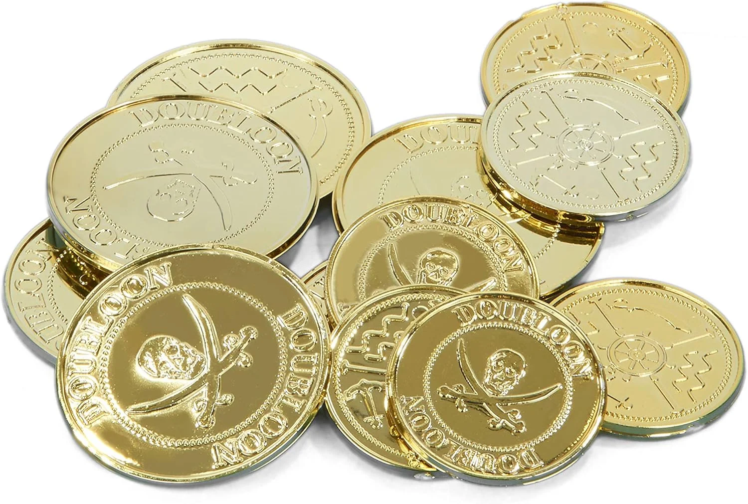 مجموعه 12 عددی سکه های طلایی وایدمن، اکسسوری لباس فانتزی