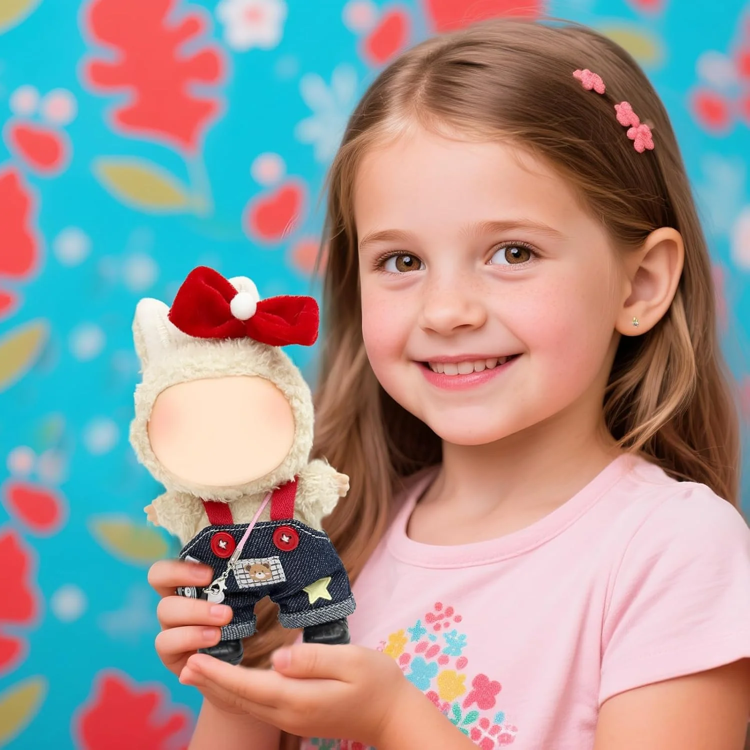 لباس عروسک تزئینی، لوازم جانبی لباس ممتاز، ست لباس عروسک، سازگار با لابوبو، 5.91-6.7 اینچ، لوازم جانبی مد روز (شامل نمی شود) (استایل 4)