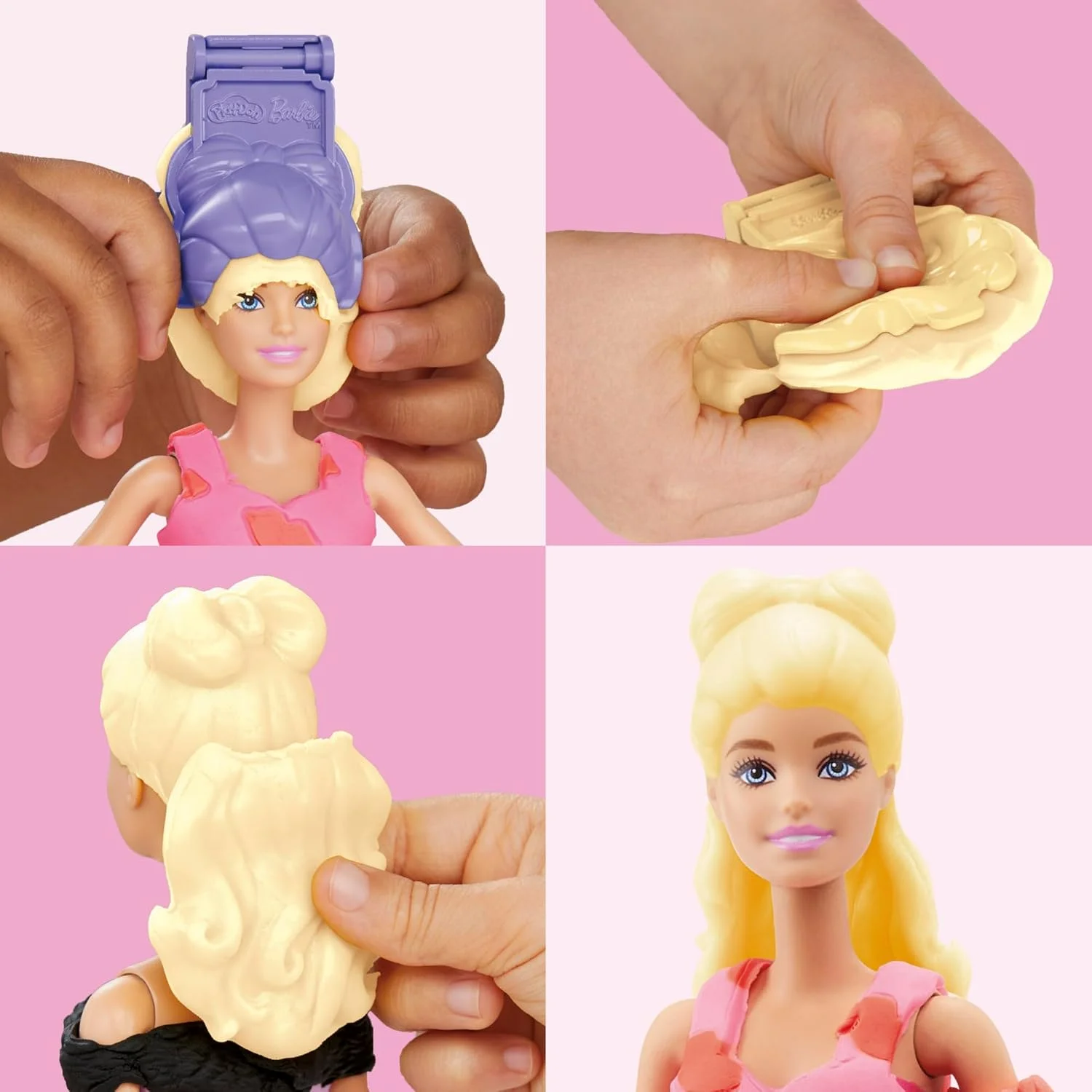ست نمایش مد طراح باربی Play-Doh، ساخت لباس عروسک با 21 لوازم جانبی مد و خمیر بازی، هنر و کاردستی کودکان برای دختران و پسران 5 سال به بالا ست نمایش مد طراح باربی Play-Doh، ساخت لباس عروسک با 21 لوازم جانبی مد و خمیر بازی، هنر و کاردستی کودکان برای دختران و پسران 5 سال به بالا
