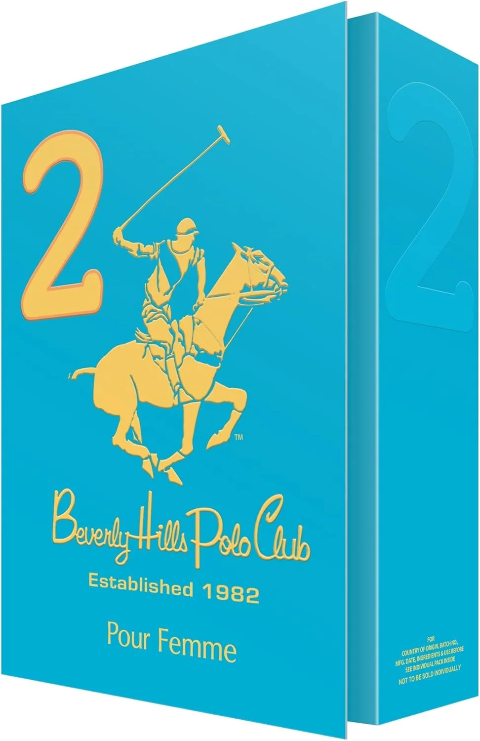 ست هدیه زنانه Beverly Hills Polo Club No.2 ادو پرفیوم 50 میلی لیتر + دئودورانت 150 میلی لیتر