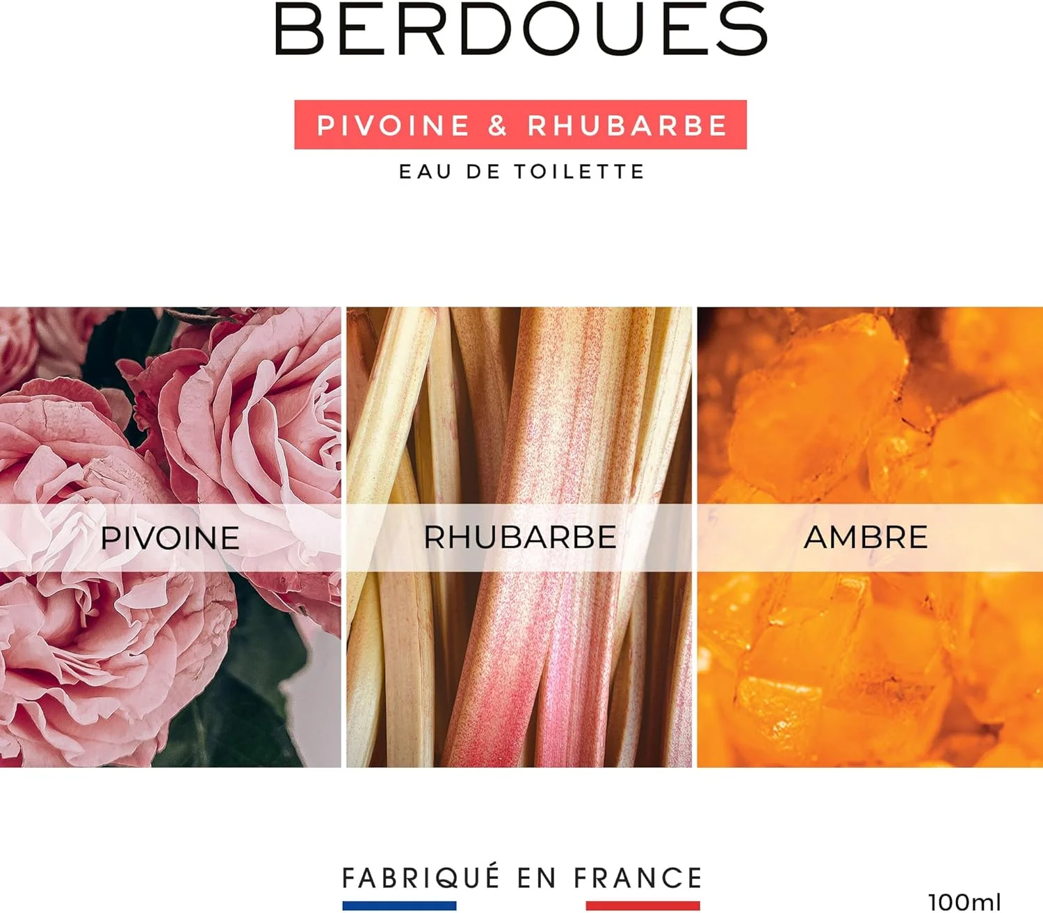 ادو تویلت زنانه Berdoues 1902 Pivoine & Rhubarbe حجم 100 میل ادو تویلت زنانه Berdoues 1902 Pivoine & Rhubarbe حجم 100 میل