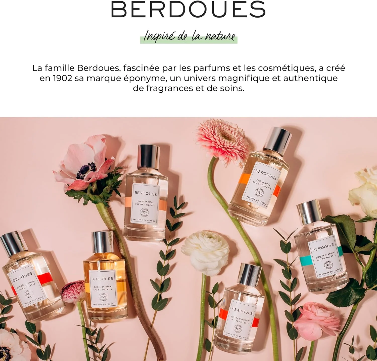 ادو تویلت زنانه Berdoues 1902 Pivoine & Rhubarbe حجم 100 میل ادو تویلت زنانه Berdoues 1902 Pivoine & Rhubarbe حجم 100 میل