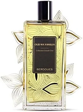 عطر بردوس Oud Wa Vanillia 100ml [100ml] - مجموعه Grands Crus، عطر یاس دار برای مردان و زنان با وانیل، رزین عود | زیبایی و مراقبت شخصی