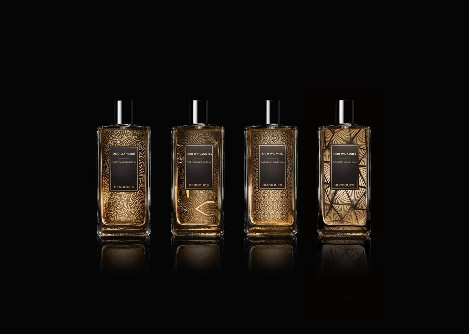 عطر بردوس Oud Wa Vanillia 100ml [100ml] - مجموعه Grands Crus، عطر یاس دار برای مردان و زنان با وانیل، رزین عود | زیبایی و مراقبت شخصی