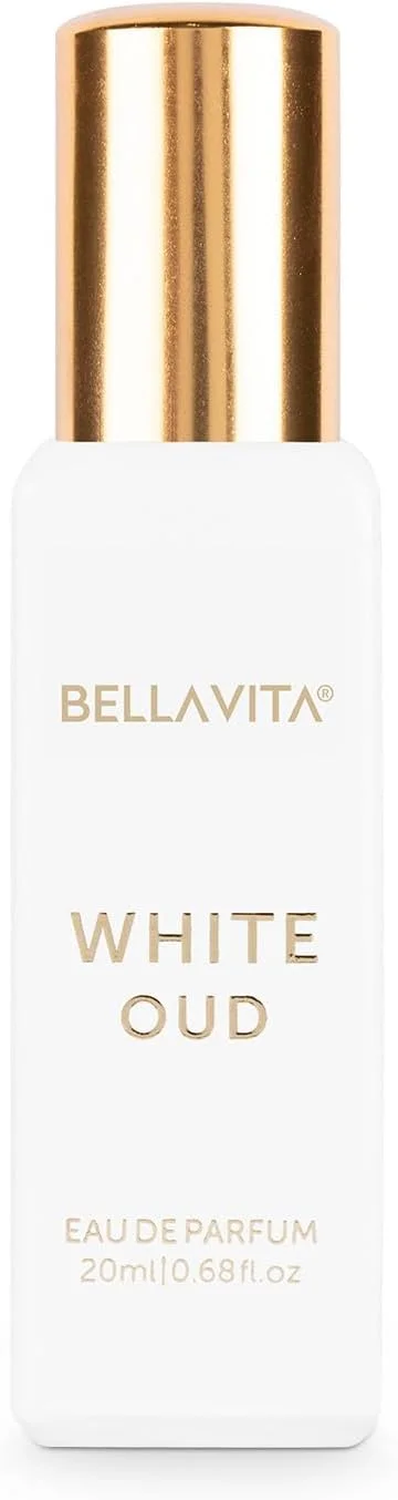 ادو پرفیوم унисекс Bella Vita Luxury Organic White Oud برای مردان و زنان | رایحه премиум عود نرم با پرتقال، فریزیا، عود، تنباکو و مشک | رایحه унисекс ماندگار، 20 میلی لیتر