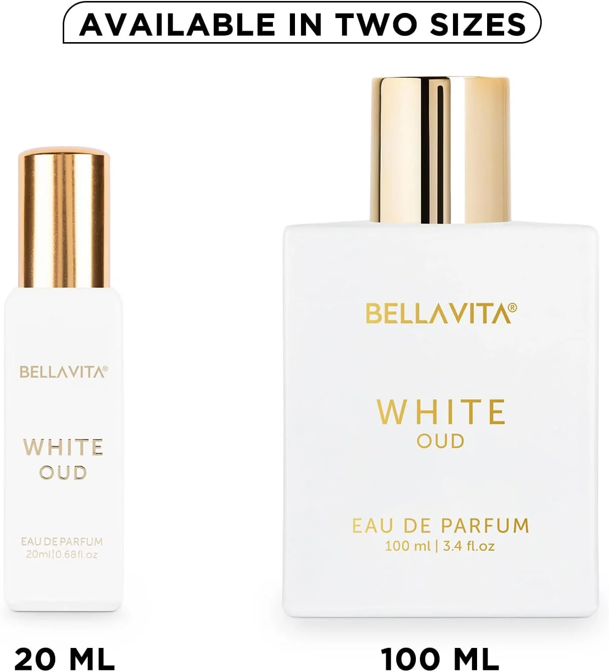 ادو پرفیوم унисекс Bella Vita Luxury Organic White Oud برای مردان و زنان | رایحه премиум عود نرم با پرتقال، فریزیا، عود، تنباکو و مشک | رایحه унисекс ماندگار، 20 میلی لیتر