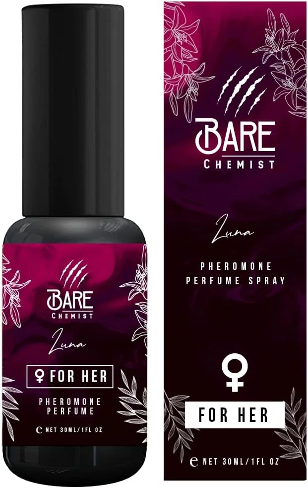 عطر فرمون زنانه برای جذب مردان Bare Chemist (Luna) - عطر فرمونی [جذب مردان] - فرمول اثبات شده فوق العاده قوی و غلیظ