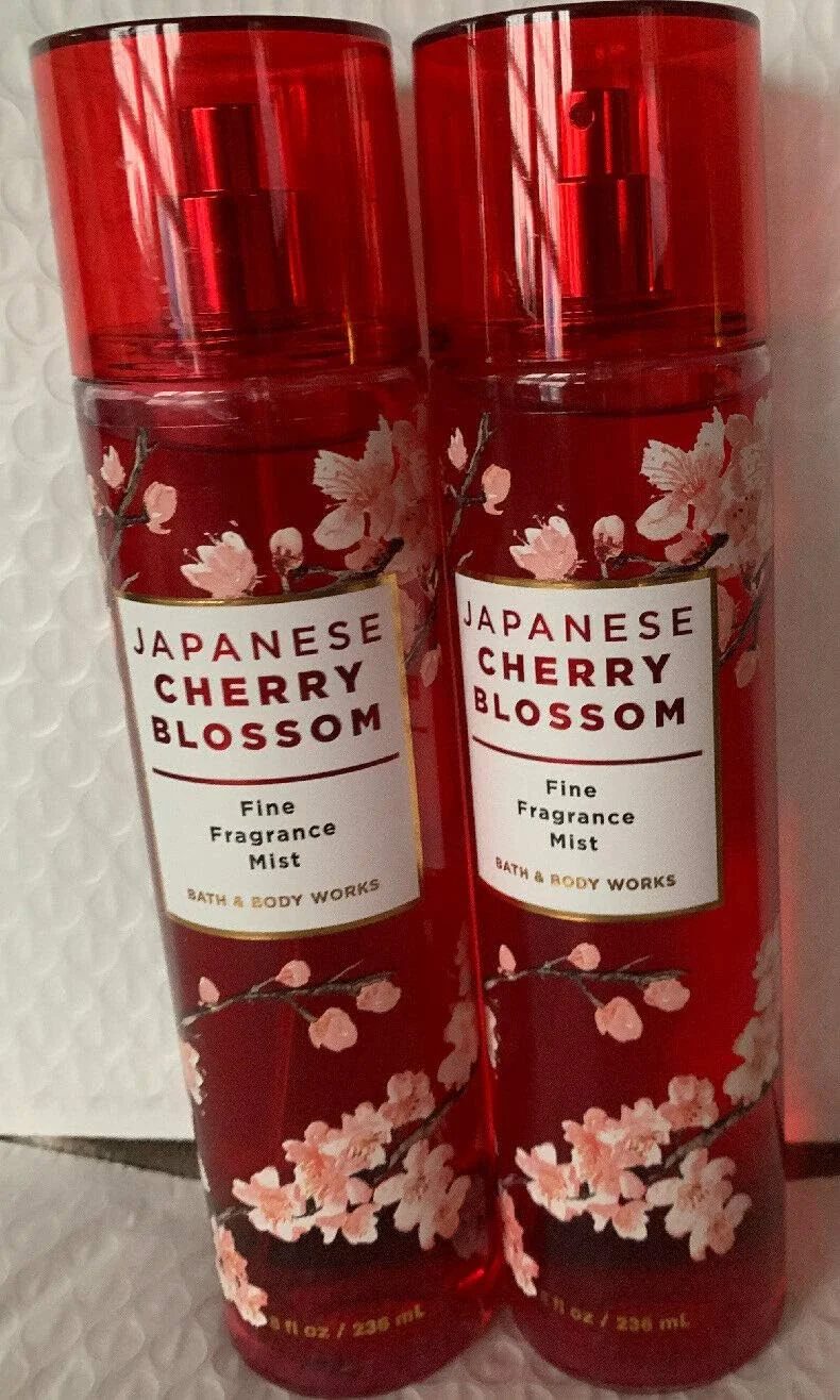 بادی اسپلش ژاپنی چری بلاسوم Bath & Body Works 236 میلی لیتر (مجموعه 2 عددی)