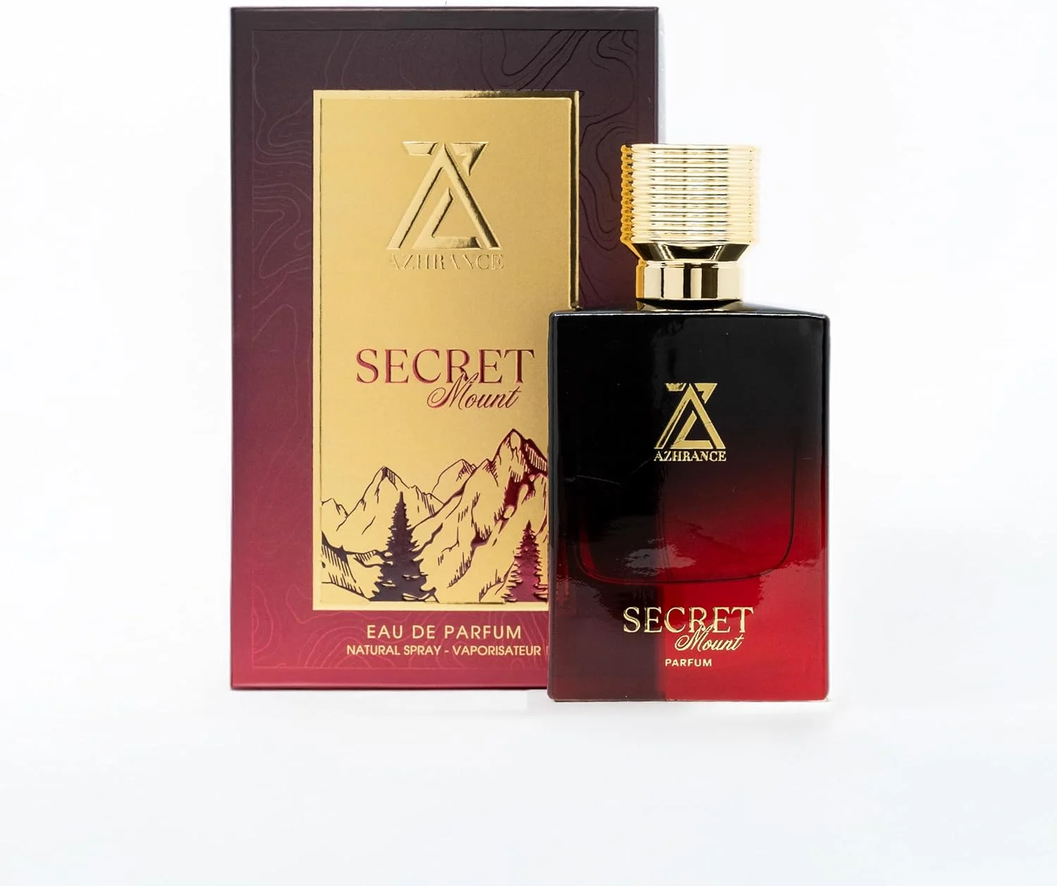 ادو پرفیوم Secret Mount از آژرنس، 60 میلی لیتر، عطر یونیسکس، رایحه شرقی مرکباتی ماندگار با پرتقال خونی، نارنگی، عسل، یاس و کارامل، عطر هدیه لوکس برای مردان و زنان