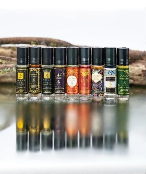 عطرهای آیات - 6 عدد 6 میلی لیتری - روغن عطر مردانه و زنانه - ماندگاری طولانی و راحت (پودر گل رز) عطرهای آیات - 6 عدد 6 میلی لیتری - روغن عطر مردانه و زنانه - ماندگاری طولانی و راحت (پودر گل رز)