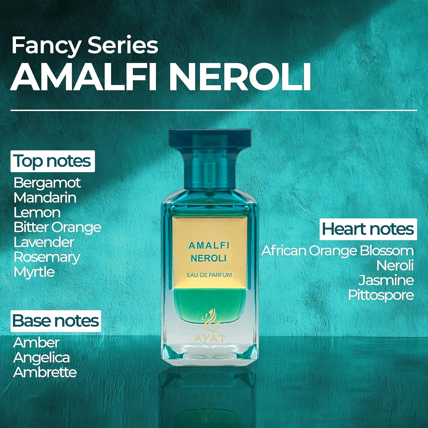 عطر ادو پرفیوم AYAT PERFUMES مدل Amalfi Neroli حجم 80 میلی لیتر | رایحه شرقی و میوه ای یونیسکس | عطر ماندگار الهام گرفته از دبی | ایده آل برای مردان و زنان | هدیه ممتاز عطر ادو پرفیوم AYAT PERFUMES مدل Amalfi Neroli حجم 80 میلی لیتر | رایحه شرقی و میوه ای یونیسکس | عطر ماندگار الهام گرفته از دبی | ایده آل برای مردان و زنان | هدیه ممتاز