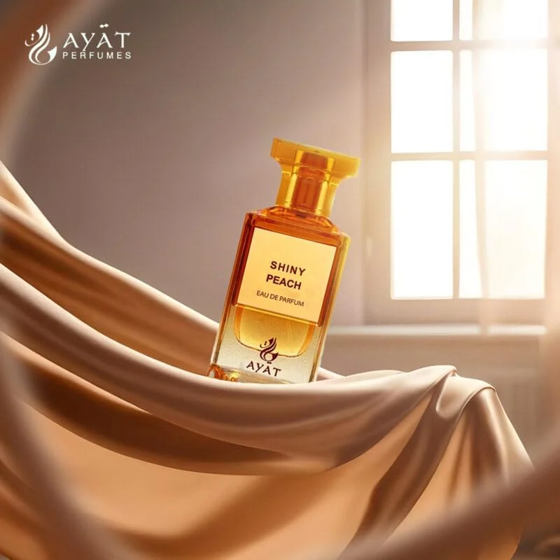 عطر ادو پرفیوم Shiny Peach از AYAT PERFUMES – سری Fancy | عطر 80 میلی لیتری унисекс – رایحه میوه ای، ادویه ای و چوبی – عطری درخشان و لوکس برای مردان و زنان عطر ادو پرفیوم Shiny Peach از AYAT PERFUMES – سری Fancy | عطر 80 میلی لیتری унисекс – رایحه میوه ای، ادویه ای و چوبی – عطری درخشان و لوکس برای مردان و زنان