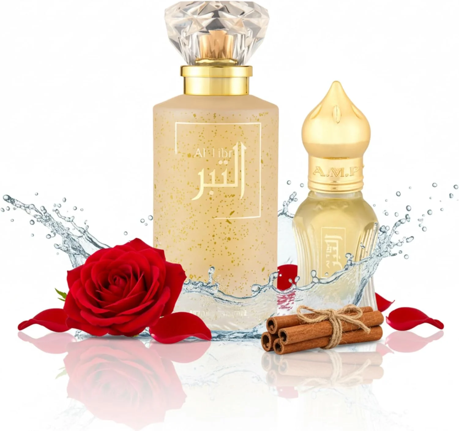 عطر آستانه الطبر ادو پرفیوم 50ML+12 ML - عطر لوکس و ماندگار униsex برای مردان و زنان | اسپری عطر شرقی ممتاز. بهترین عطر برای مردان و زنان، ست هدیه