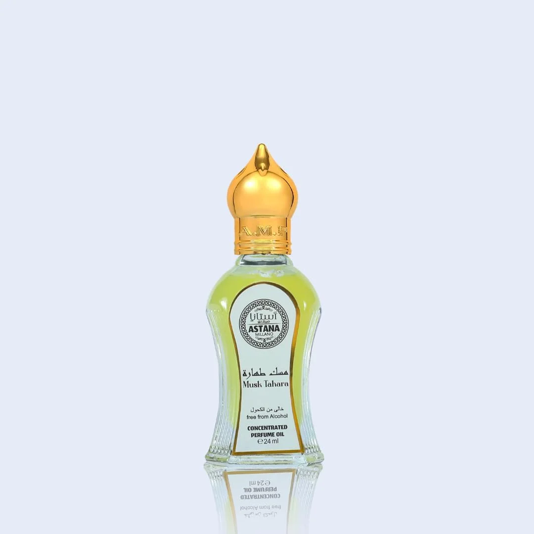 روغن عطر آستانا میلانو MUSK TAHARA، 24 میلی لیتر، رایحه مشک عربی یونیسکس، رایحه متمرکز ماندگار | روغن عطر ممتاز برای مردان و زنان روغن عطر آستانا میلانو MUSK TAHARA، 24 میلی لیتر، رایحه مشک عربی یونیسکس، رایحه متمرکز ماندگار | روغن عطر ممتاز برای مردان و زنان