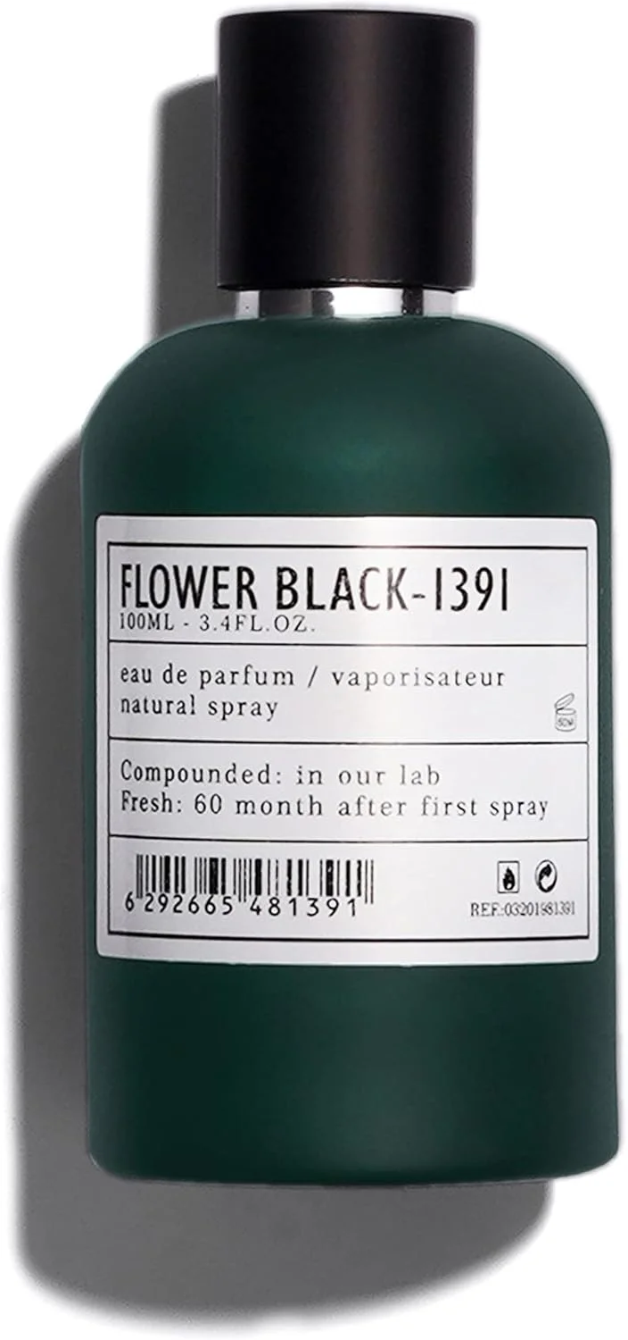 عطر унисекс ARO FAC By AMD Perfumes Flower Black 1391 - رایحه های ماندگار مردانه و زنانه - هدیه برای مردان و زنان ادو پرفیوم EDP 100 میلی لیتر