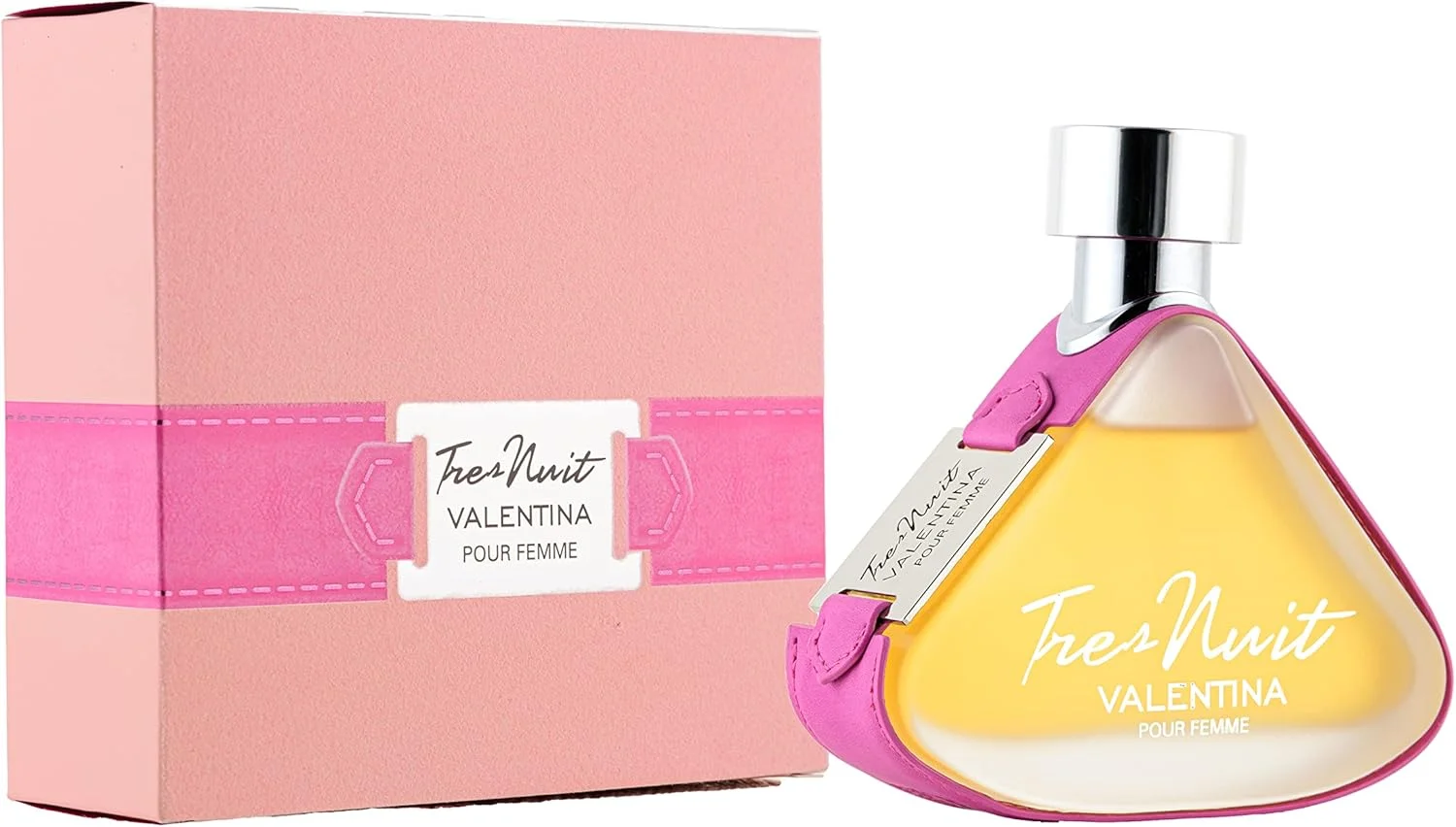 عطر زنانه آرماف - Tres Nuit Valentina Pour Femme - ادو پرفیوم 100 میلی لیتر - مخصوص بانوان - صورتی، ولنتاین، گل