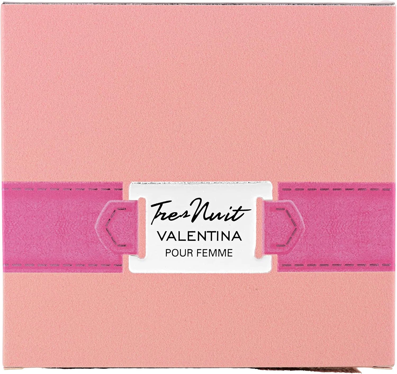 عطر زنانه آرماف - Tres Nuit Valentina Pour Femme - ادو پرفیوم 100 میلی لیتر - مخصوص بانوان - صورتی، ولنتاین، گل