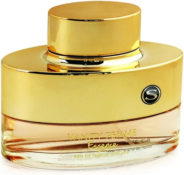 عطر زنانه آرماف ونیتی فم اسنس ادو پرفیوم 100 میلی لیتر طلایی، محصولی از آرماف از خانه استرلینگ