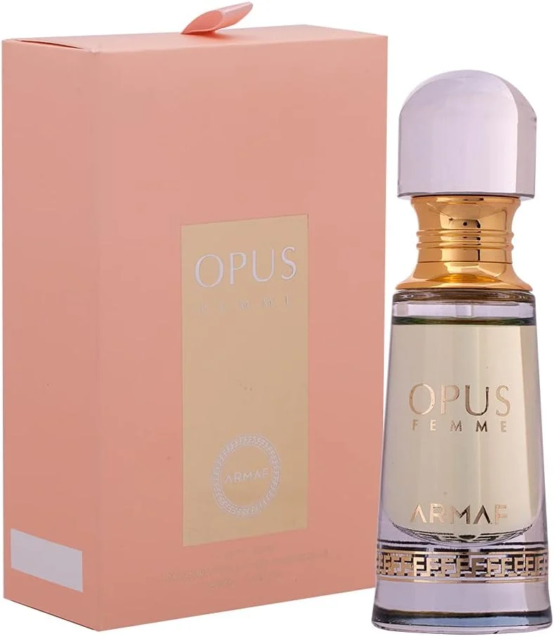 روغن عطر زنانه غیر الکلی و غلیظ لوکس فرانسوی آرماف Opus، 20 میلی لیتر، مخصوص بانوان