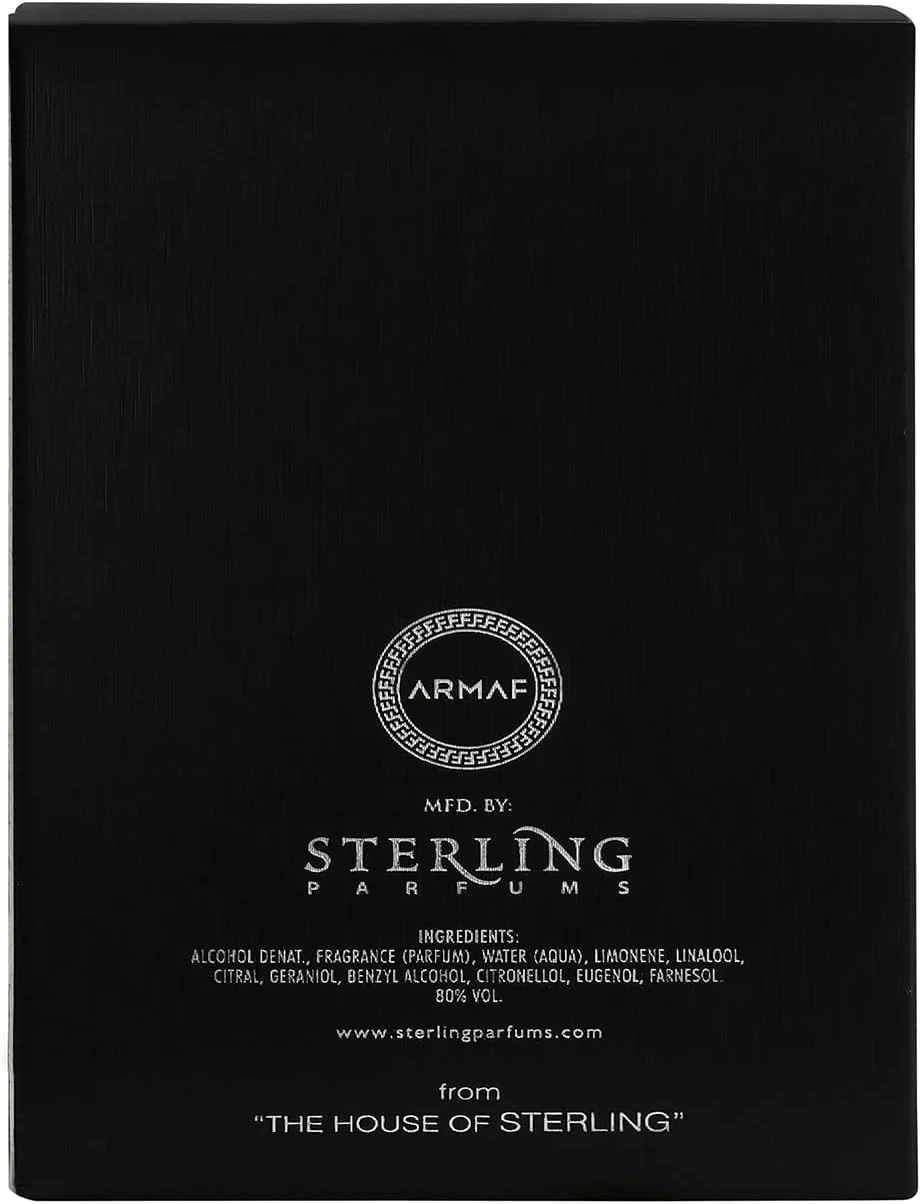 ادکلن مردانه آرماف کلاب د نایت اینتنس مردانه 105 میلی لیتر مشکی، عطرهای مردانه، ماندگاری طولانی، عطر لوکس، بهترین عطر برای مردان، برای او